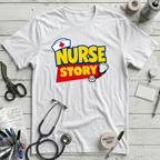 Nurse Story T-Shirt - White