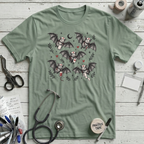 Nurse Bat T-Shirt - Sage