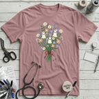 Nurse Ghost Flower T-Shirt - Orchid