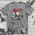 Nurse Time T-Shirt - Athletic Heather