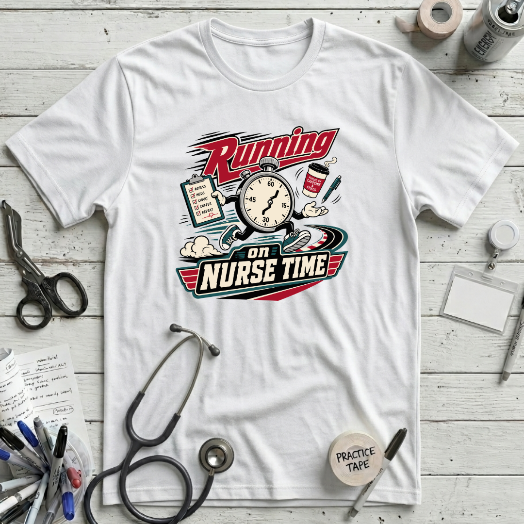 Nurse Time T-Shirt - White