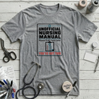 Nursing Manual T-Shirt - Athletic Heather