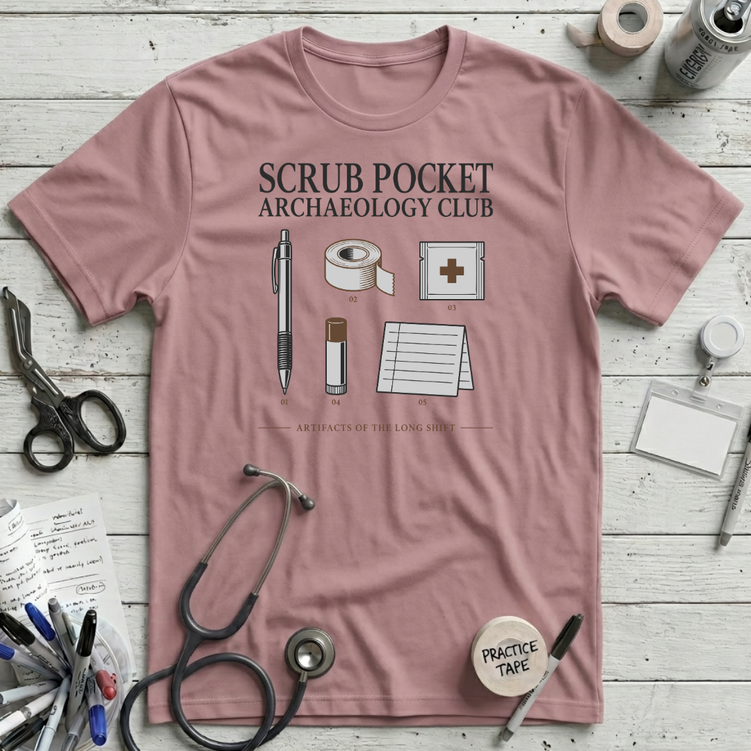 Archaeology Club T-Shirt - Orchid