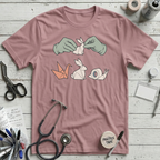 Nursing Origami T-Shirt - Orchid