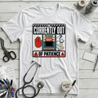 Out of Patience T-Shirt - White