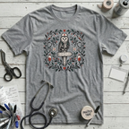 Owl Nurse T-Shirt - Athletic Heather