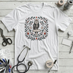Owl Nurse T-Shirt - White