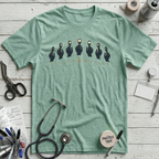 Oxygen Sats Phases T-Shirt - Heather Prism Mint