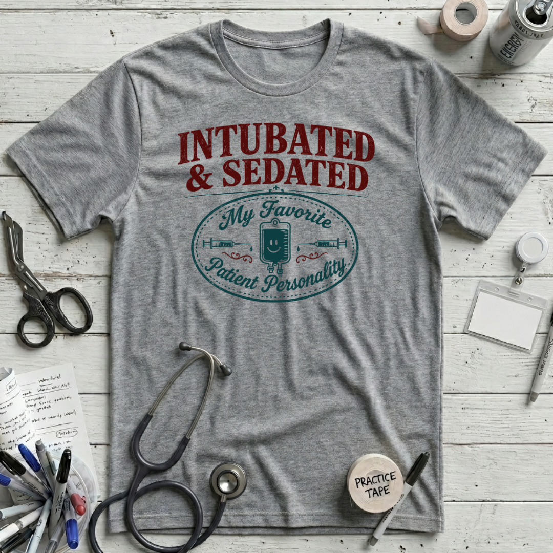 Patient Personality T-Shirt - Athletic Heather