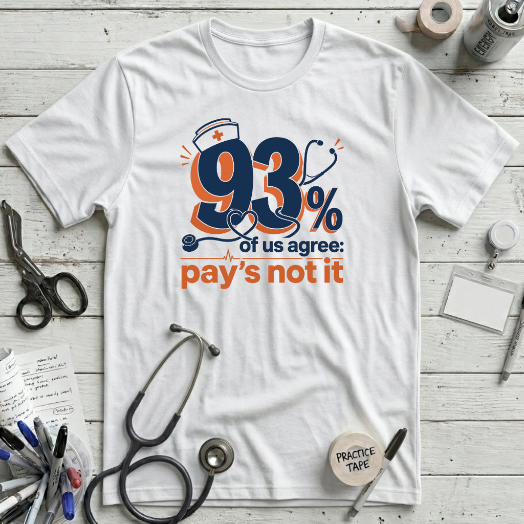 Pay's Not It T-Shirt - White