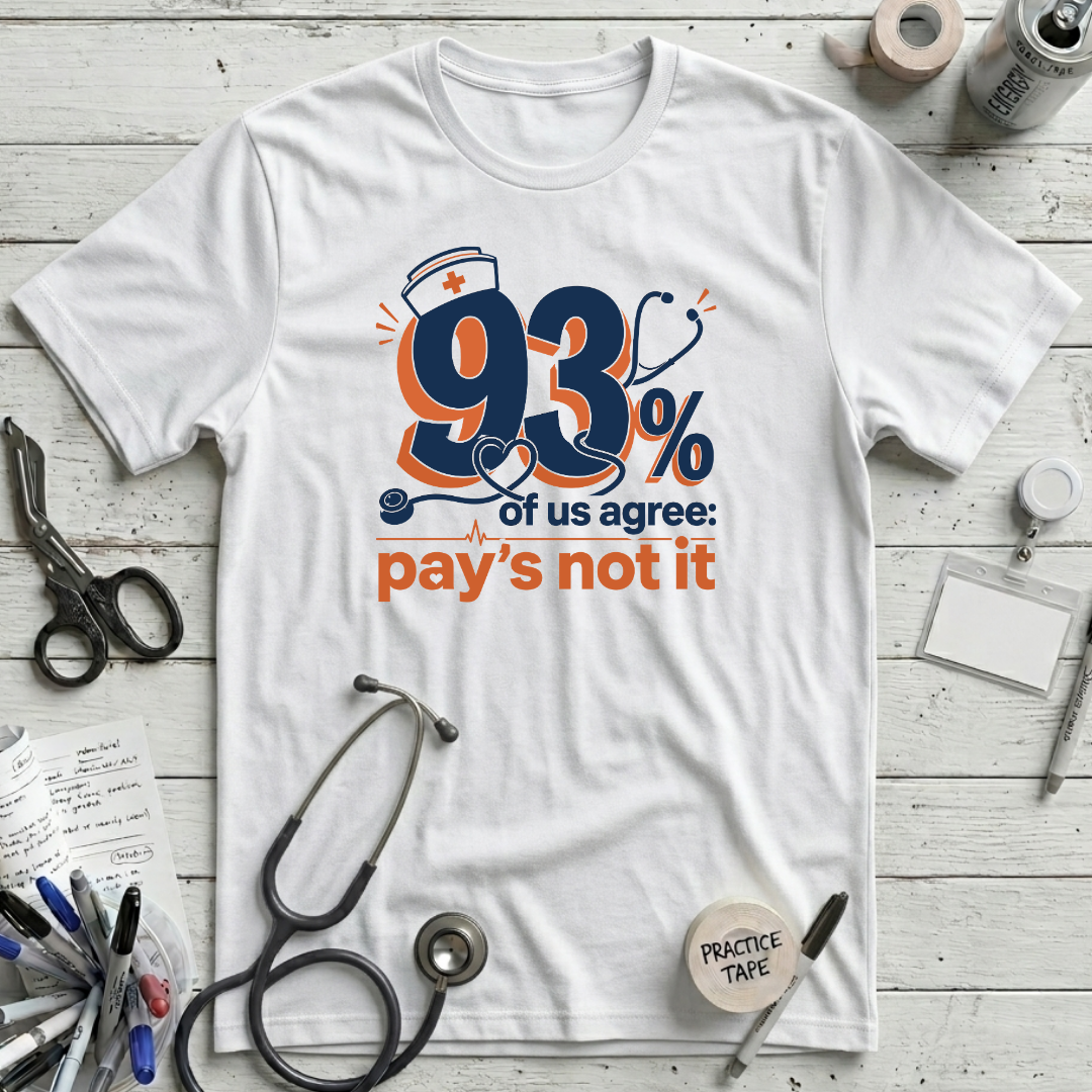 Pay's Not It T-Shirt - White
