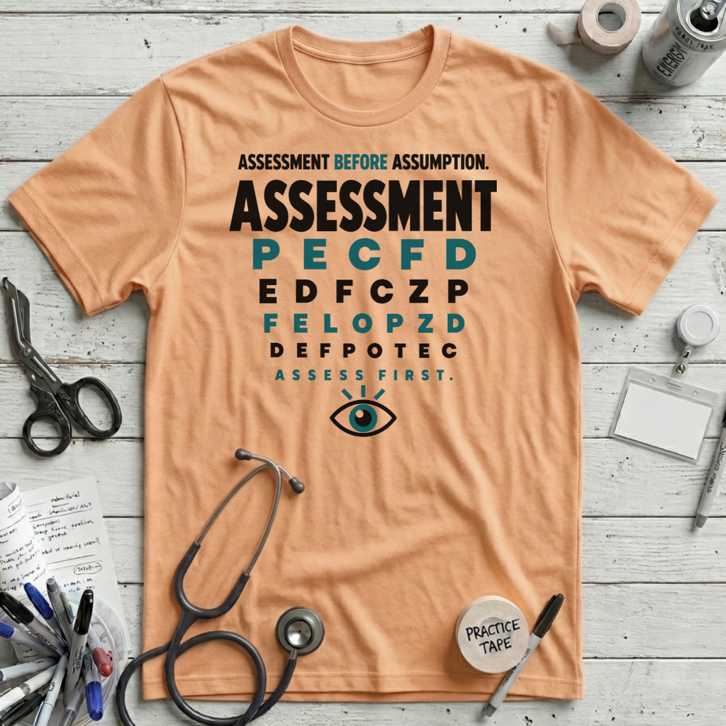 Assessment Before Assumption T-Shirt