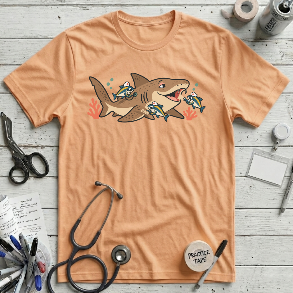 Shark Cleaning Station T-Shirt