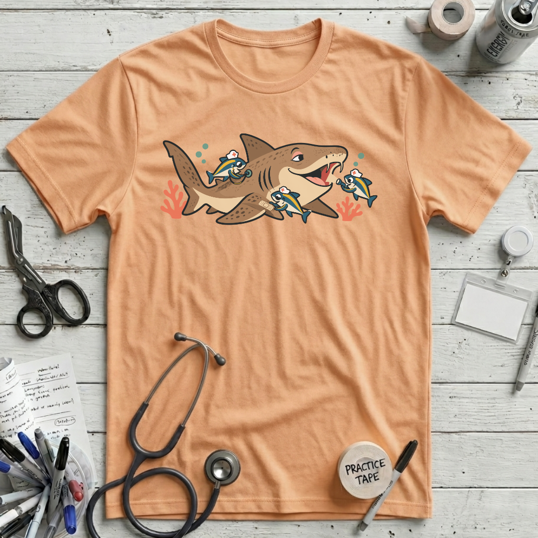 Shark Cleaning Station T-Shirt