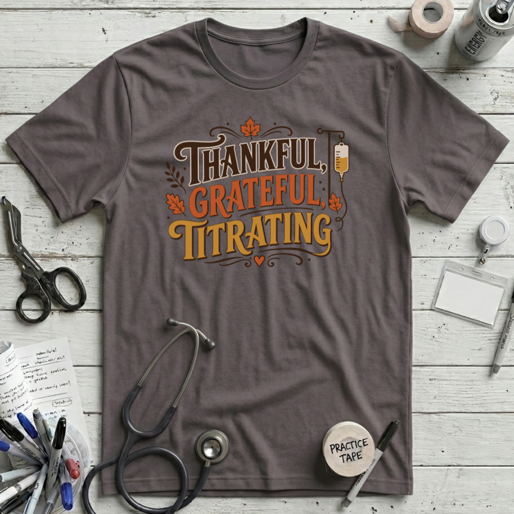 Thankful Grateful Titrating T-Shirt