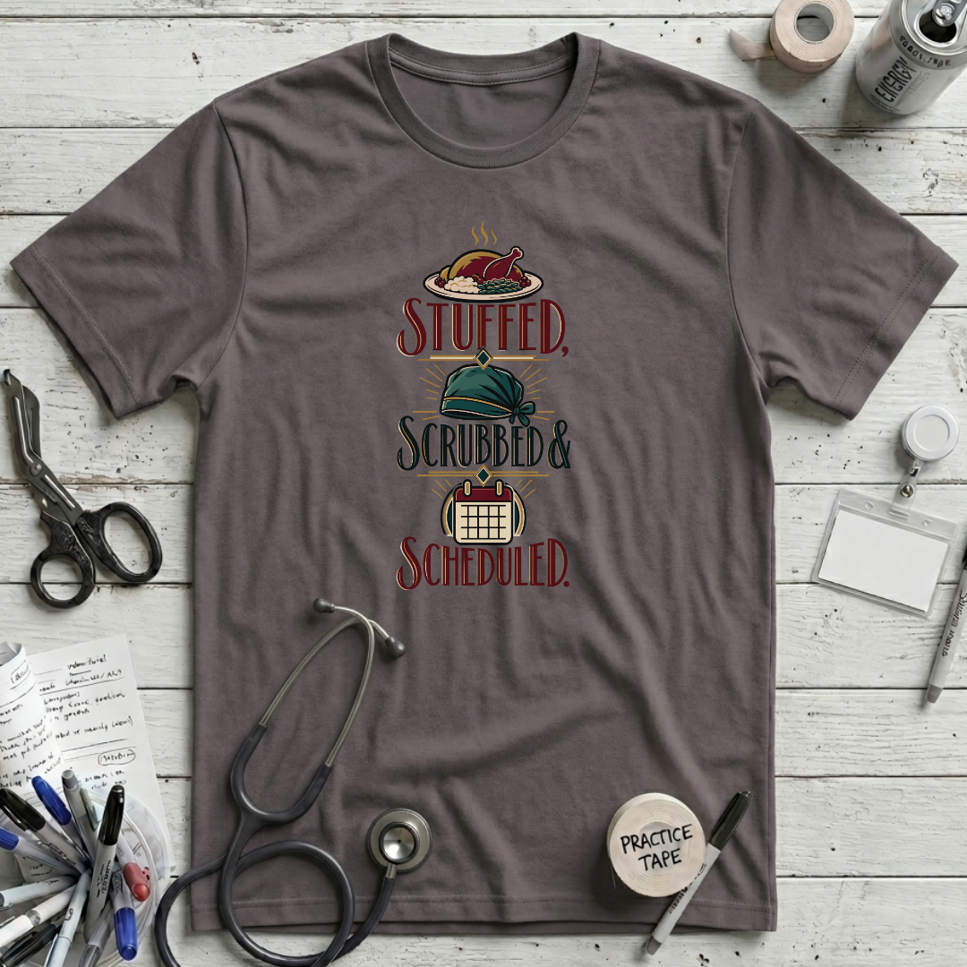 Stuffed Scrubbed Scheduled T-Shirt