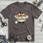 Calm-ish and Qualified T-Shirt - Pebble Brown