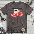 Citation Needed T-Shirt - Pebble Brown