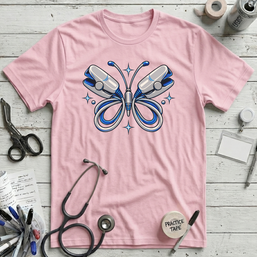 Pulse-Oximeter Butterfly T-Shirt