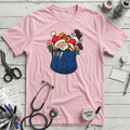 Santa in a Pocket T-Shirt