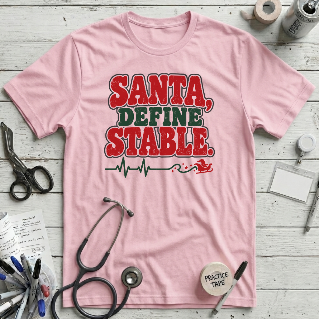 Santa Define Stable T-Shirt