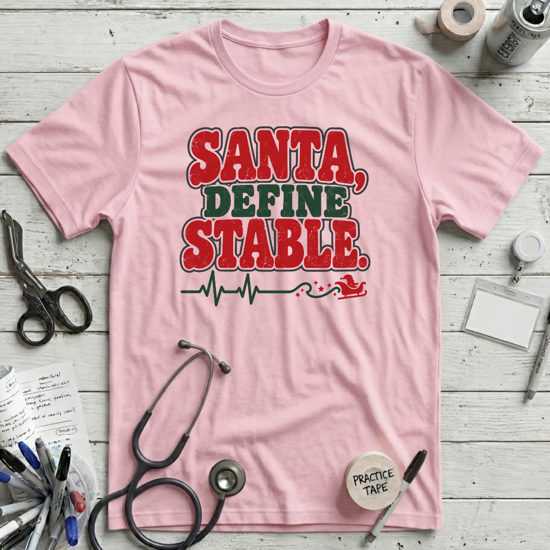 Santa Define Stable T-Shirt