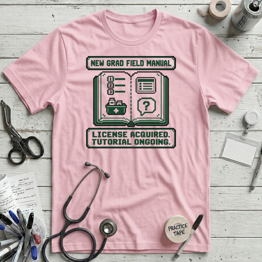 New Grad Manual T-Shirt - Pink