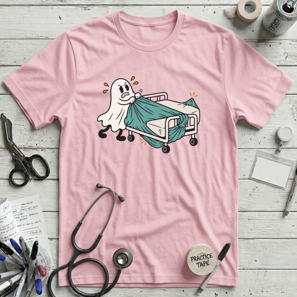Haunted Fitted Sheet T-Shirt