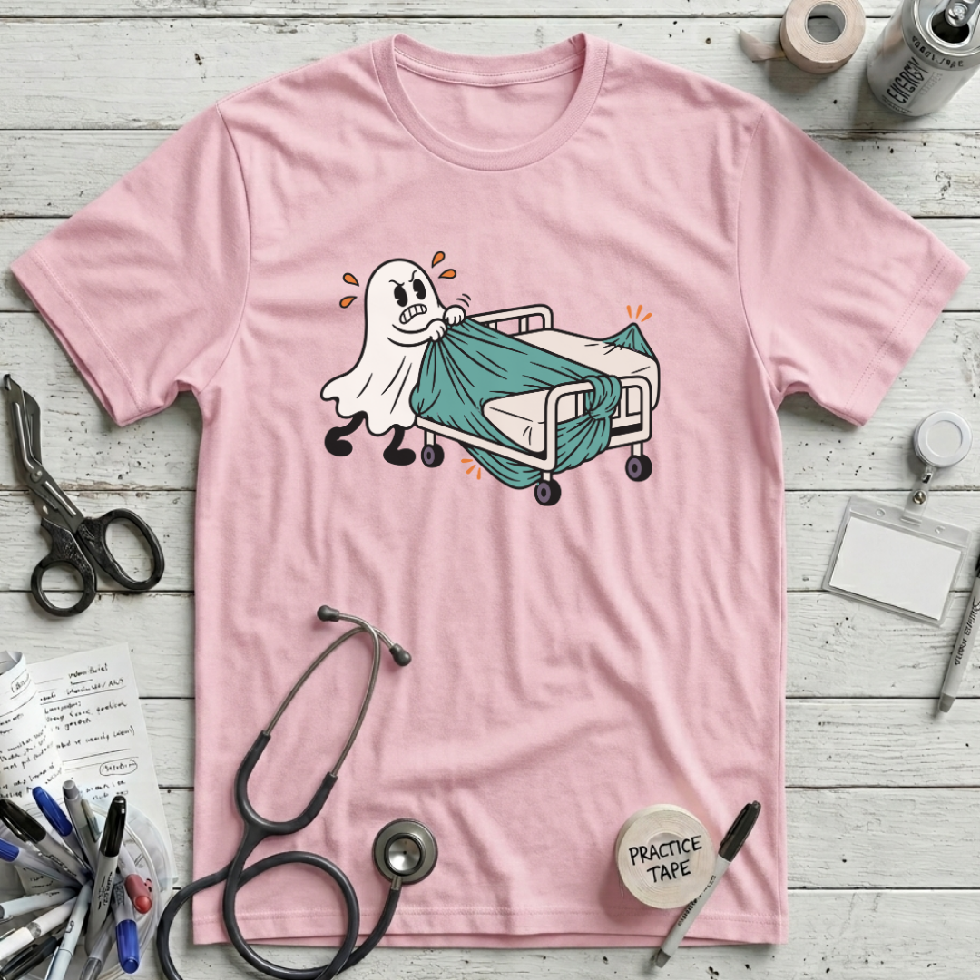 Haunted Fitted Sheet T-Shirt