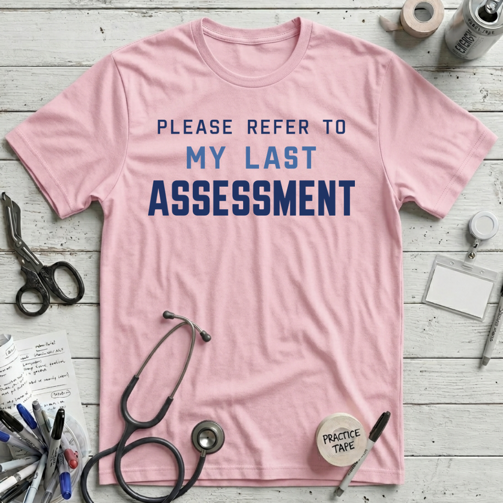 Refer to Assessment T-Shirt - Pink