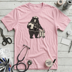 Tired Bear Nurse T-Shirt