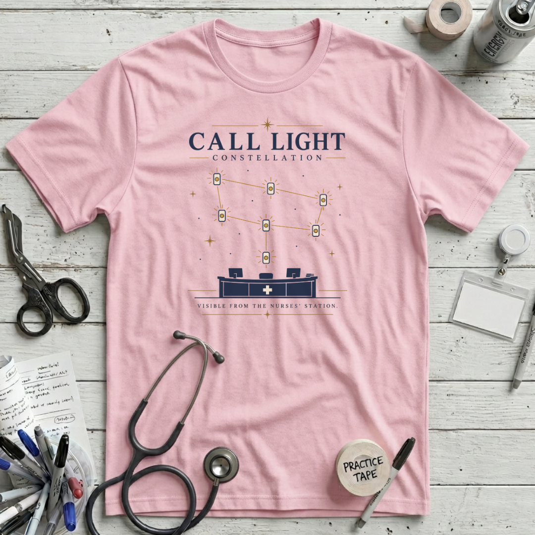 Call Light Constellation T-Shirt - Pink