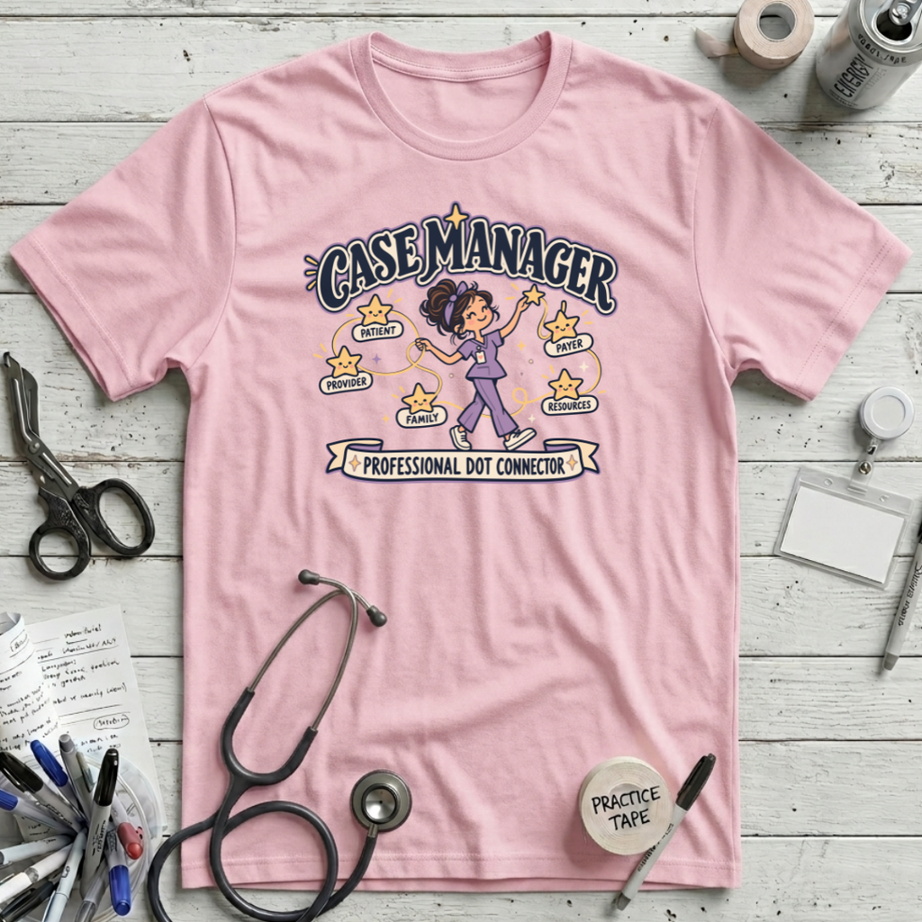 Case Manager Dot Connector T-Shirt
