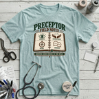 Preceptor Field Notes T-Shirt - Heather Ice Blue