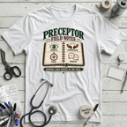 Preceptor Field Notes T-Shirt - White