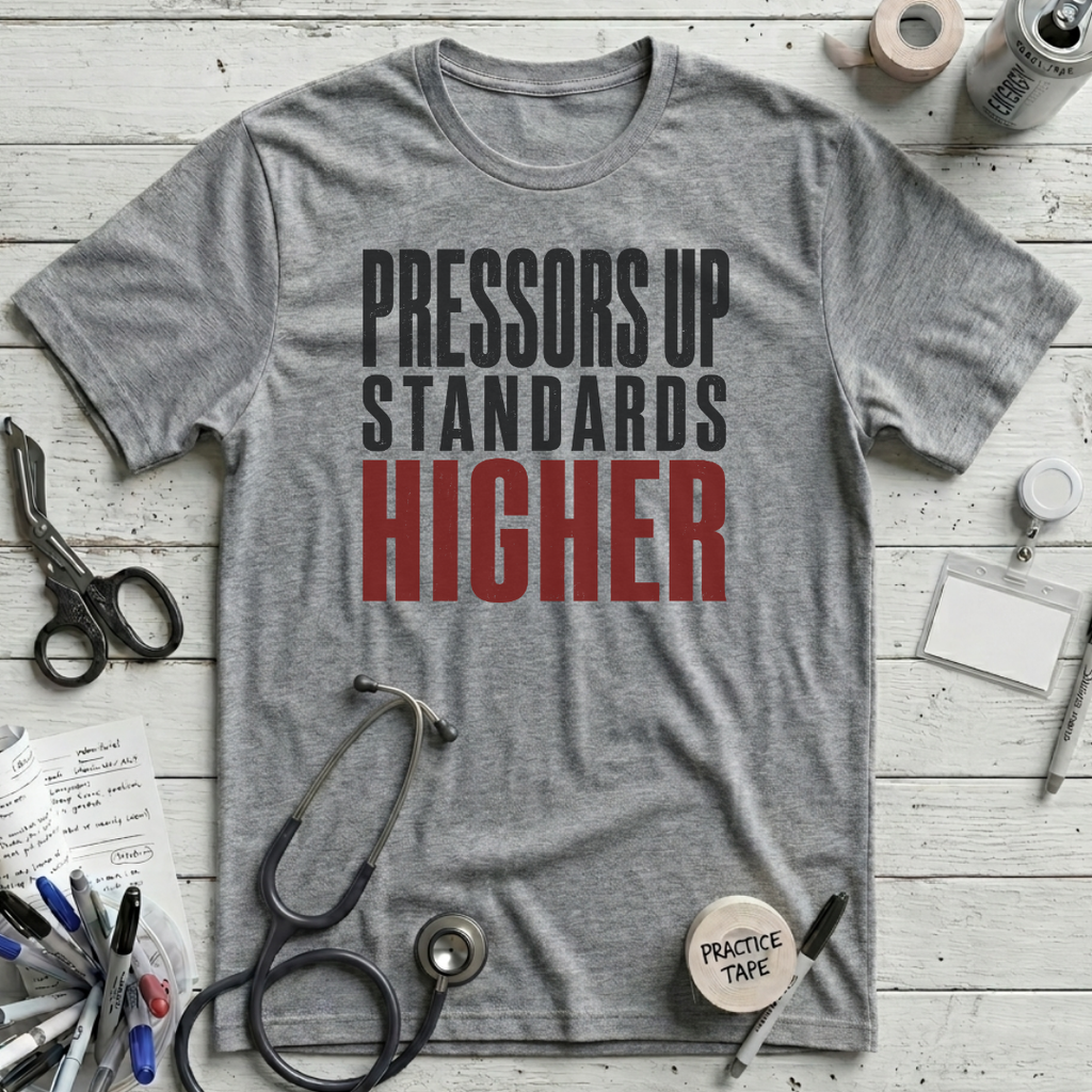 Pressors Up T-Shirt - Athletic Heather
