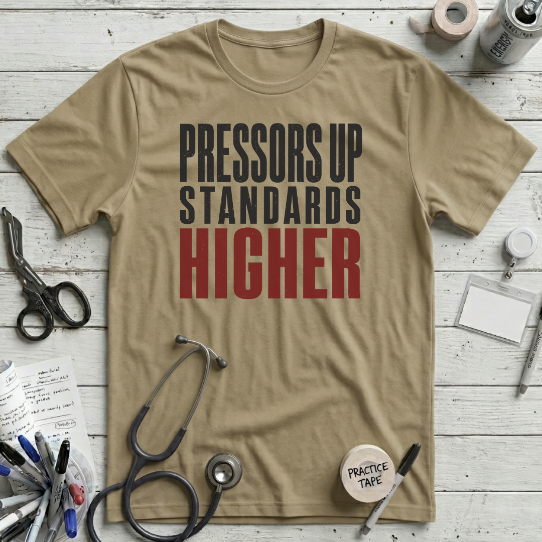 Pressors Up T-Shirt - Tan