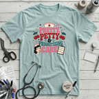 Prioritizing Care T-Shirt - Heather Ice Blue