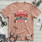 Prioritizing Care T-Shirt - Heather Prism Peach