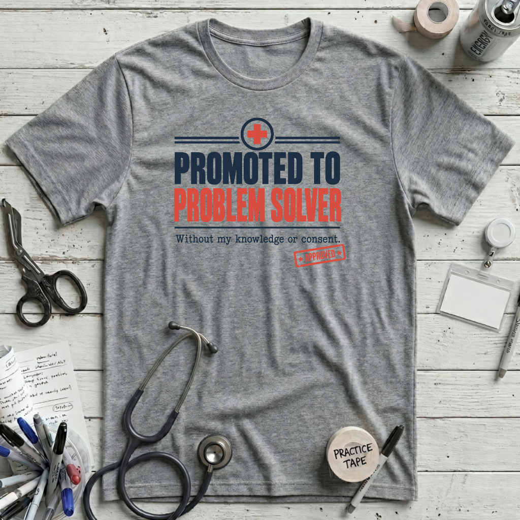 Problem Solver T-Shirt - Athletic Heather
