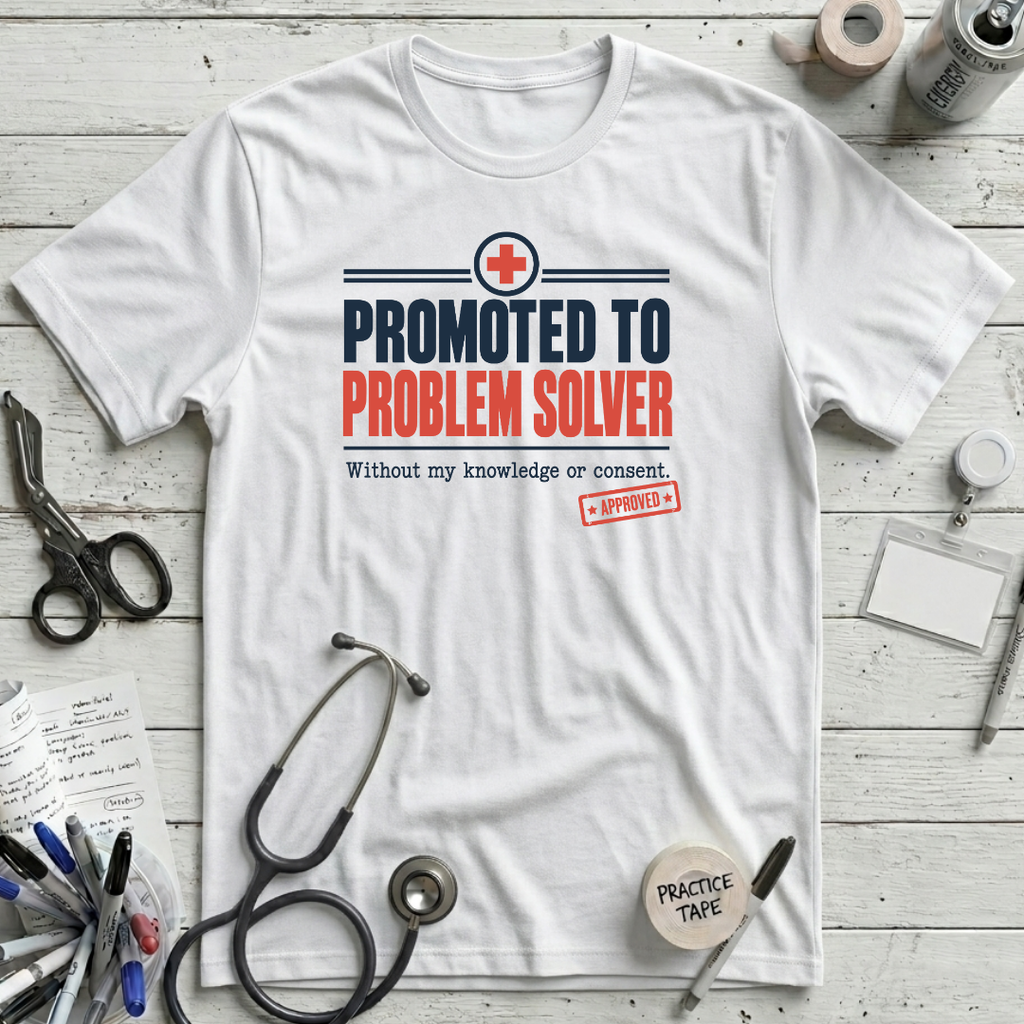 Problem Solver T-Shirt - White