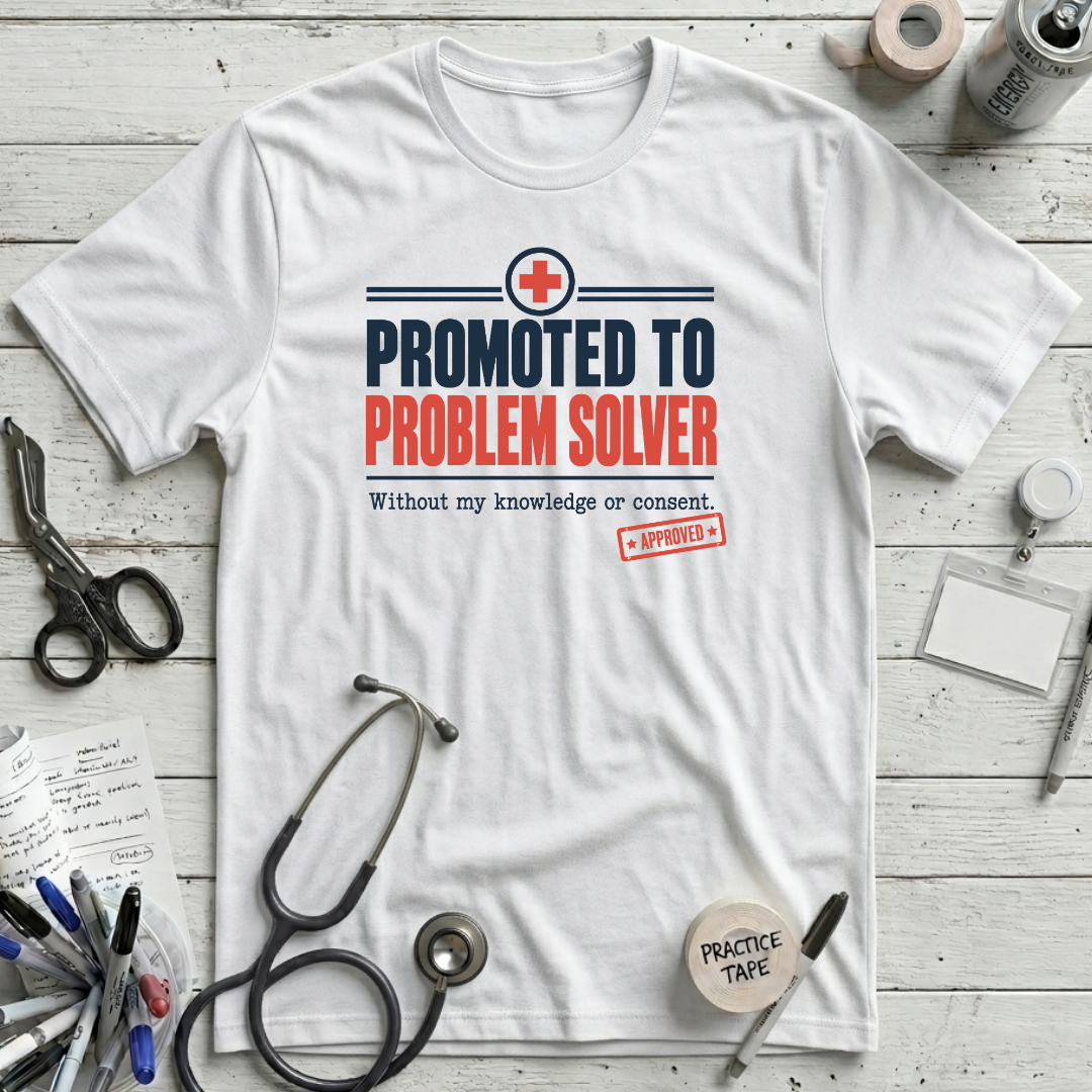 Problem Solver T-Shirt - White