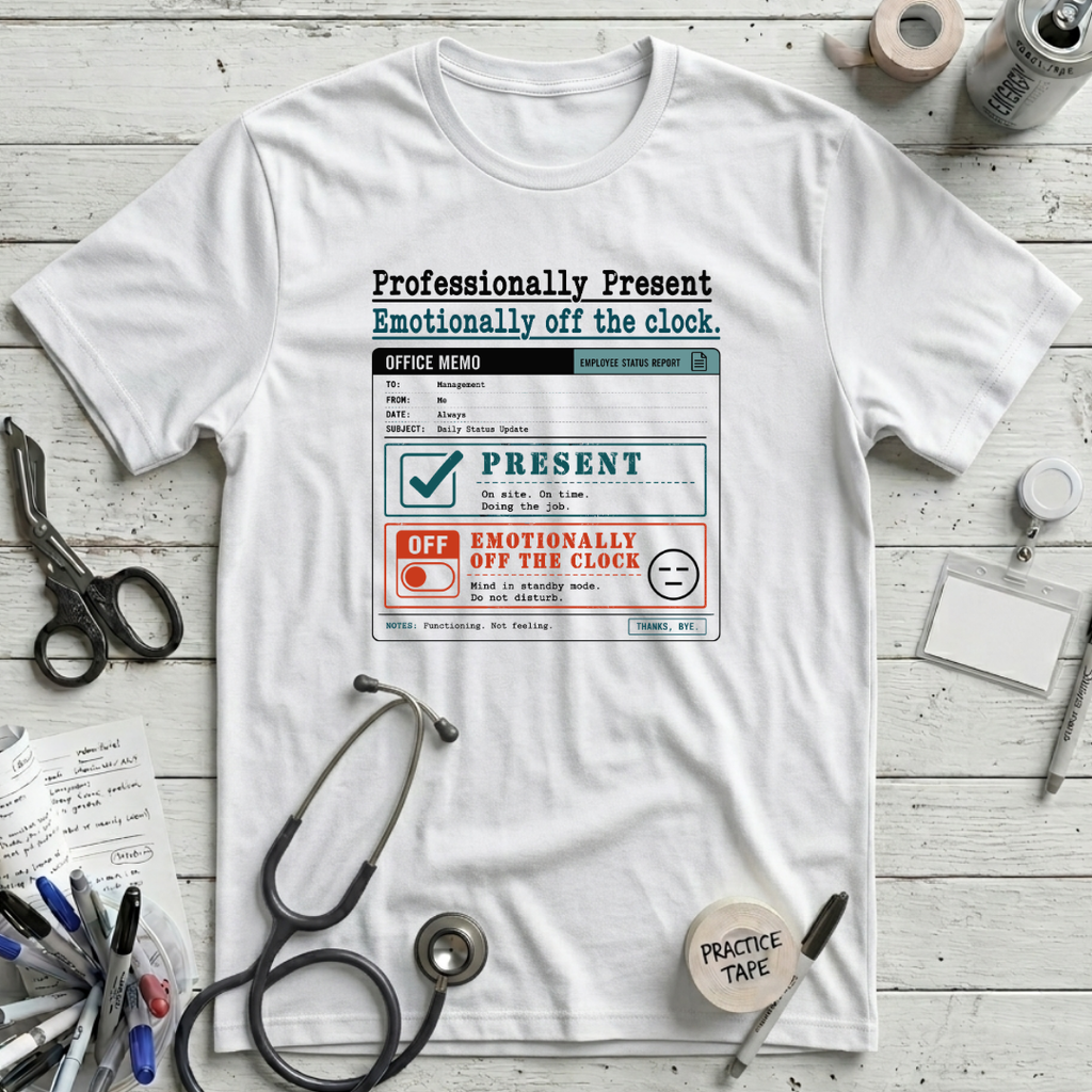 Professionally Present T-Shirt - White