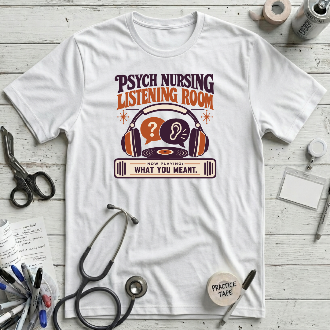 Psych Listening Room T-Shirt - White