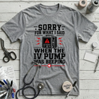 Pump Beeping T-Shirt - Athletic Heather