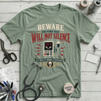 Pump Not Silenced T-Shirt - Sage