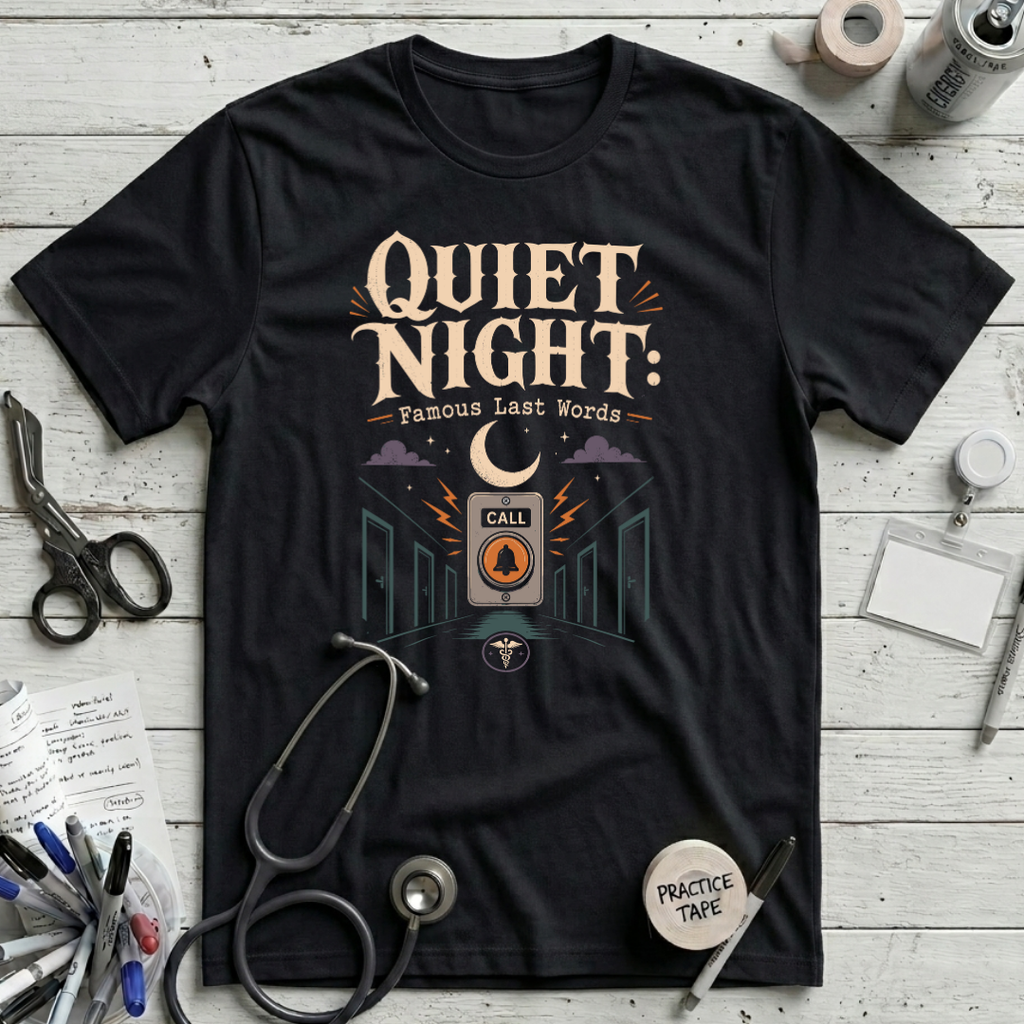 Quiet Night T-Shirt - Black