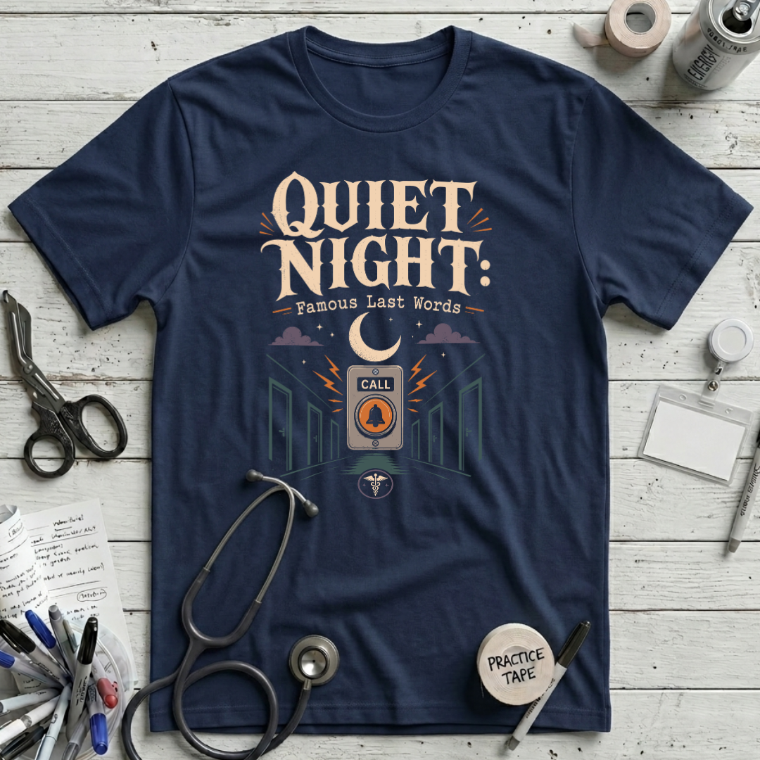 Quiet Night T-Shirt - Navy