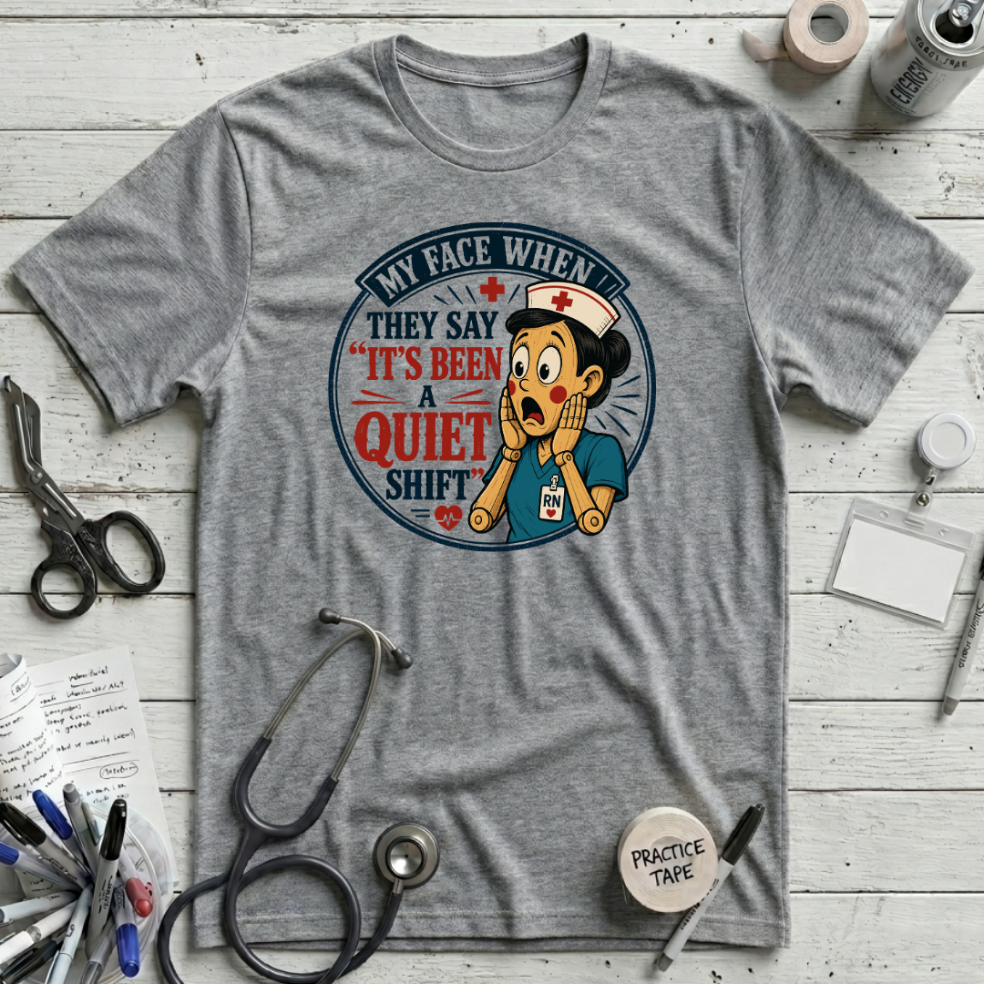 Quiet Shift T-Shirt - Athletic Heather