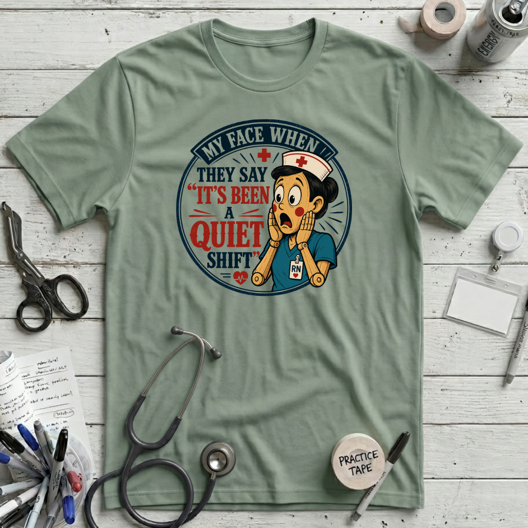 Quiet Shift T-Shirt - Sage